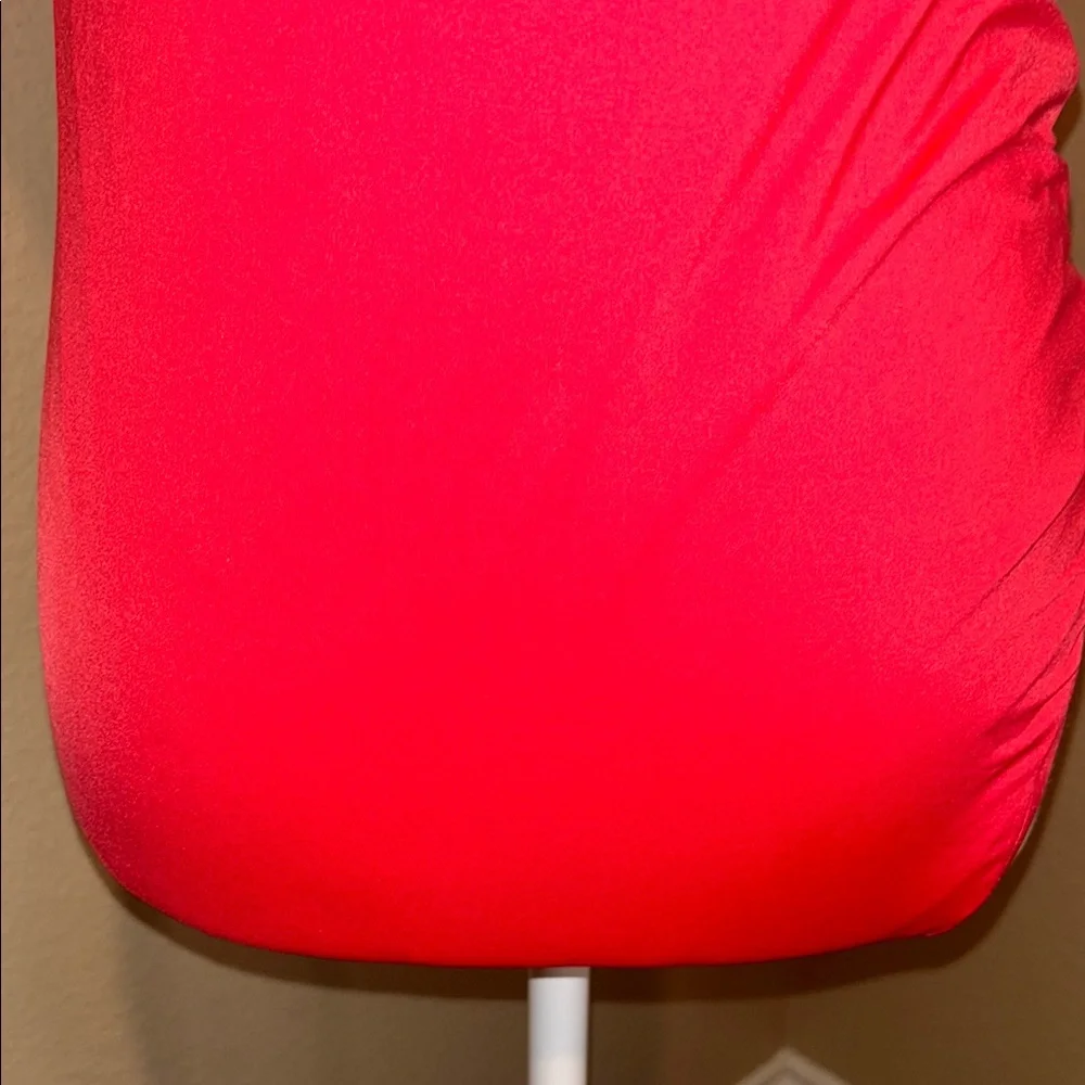Merona Red Women's One Piece Swimsuit - Picture 7 of 13